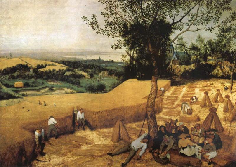 Pieter Bruegel The harvest oil painting image